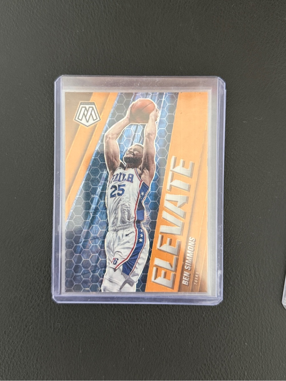 Ben Simmons Elevate Basketball Card - Orange/Blue /25